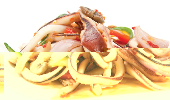 Sauteed Spicy Squid